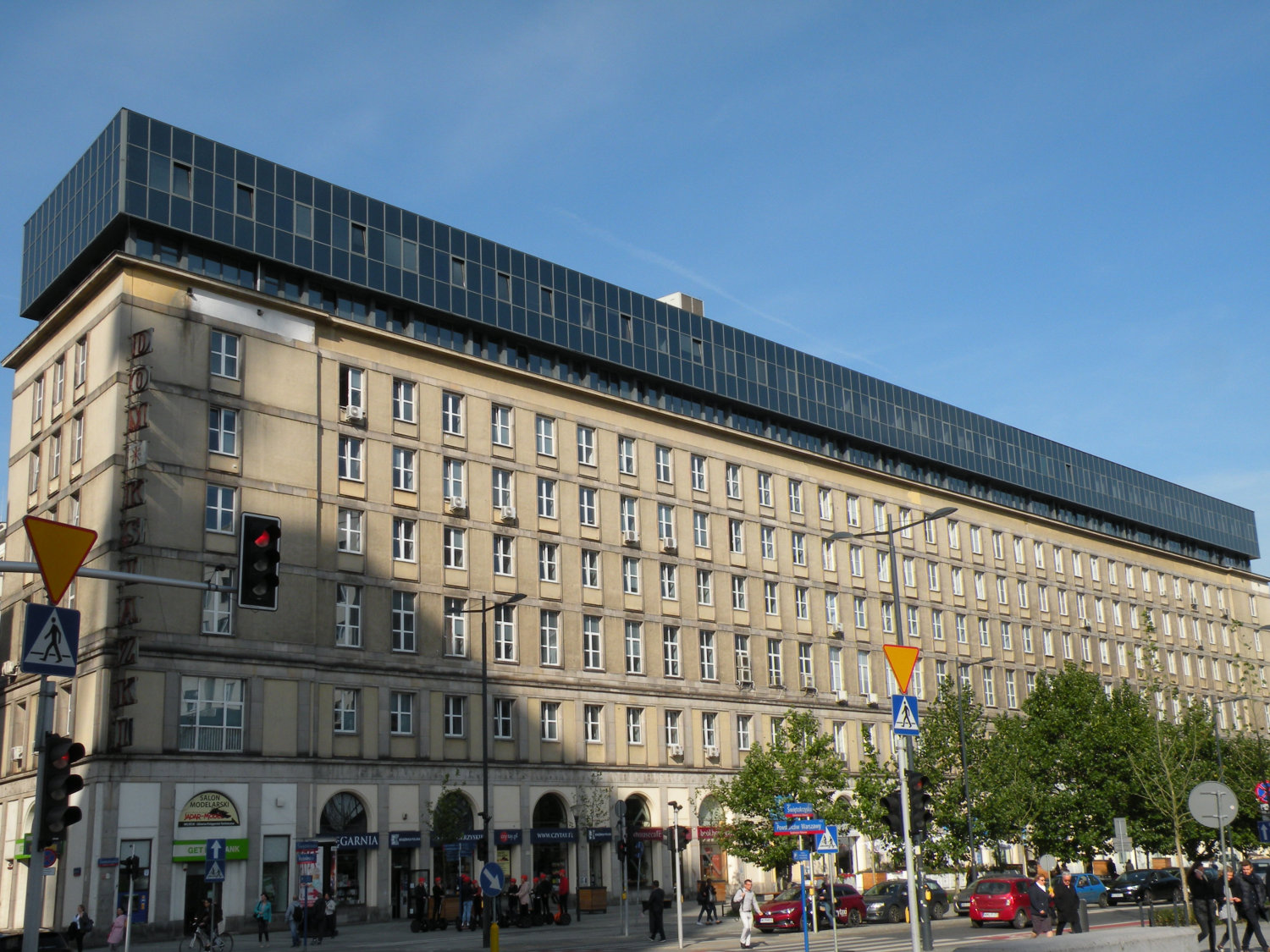 Zdjęcie architektury budynku Biurowiec Świętokrzyska 14 - nadbudowa